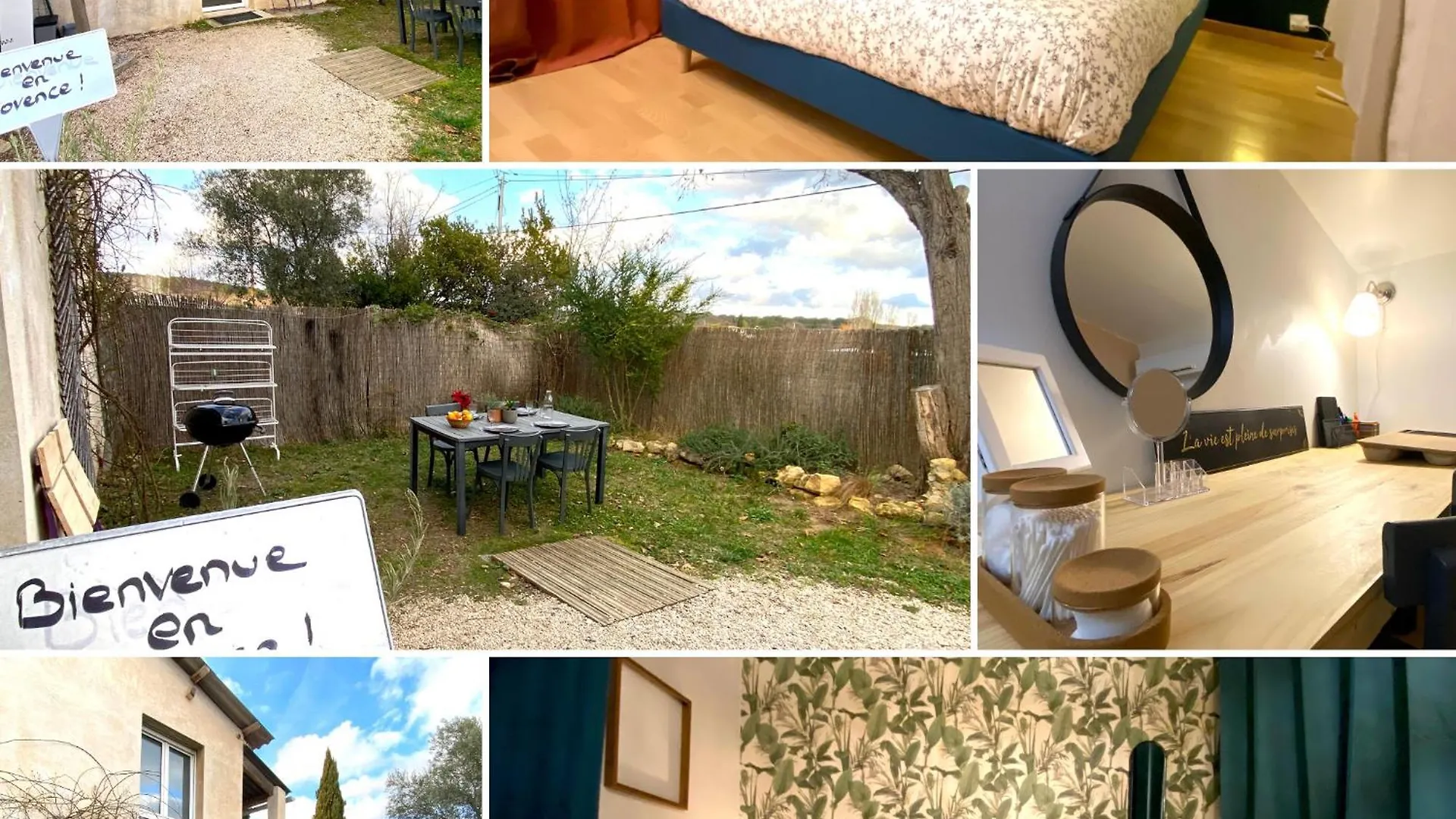 Eden L Jardin, Bbq, Duplex L Parking Gratuit & Super Wifi L Vue Panoramique Sainte-Victoire Apartment Aix-en-Provence